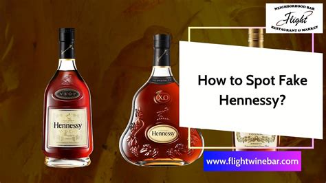 Fake Hennessy: How To Spot It .